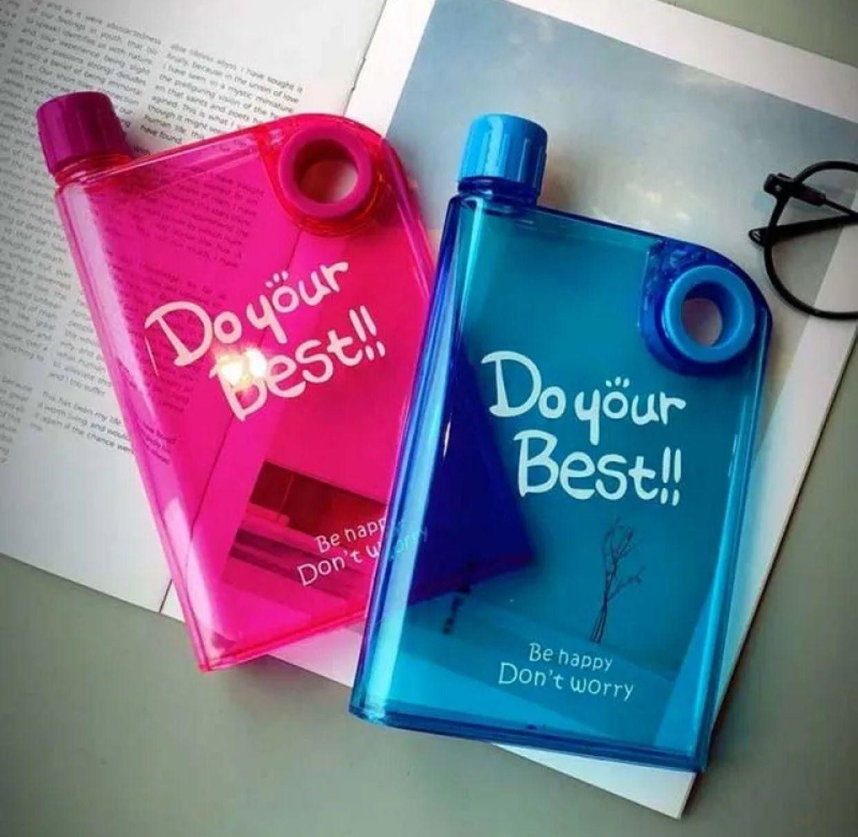 Elegant Slim Design Book Bottle 450 ML