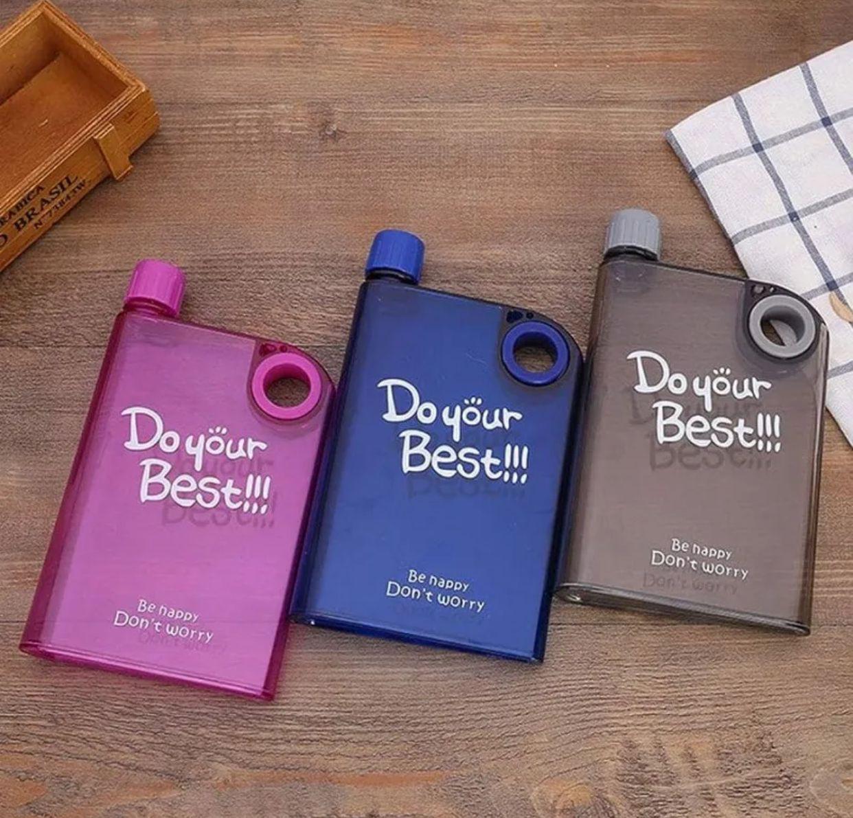 Elegant Slim Design Book Bottle 450 ML