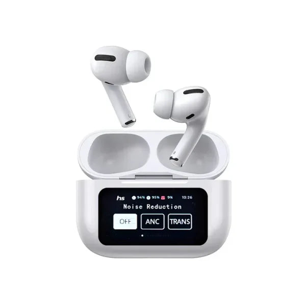 A9 Pro High Quality Sound, ENC Noise Reduction Wireless AirPods With Smart Touch Screen Control