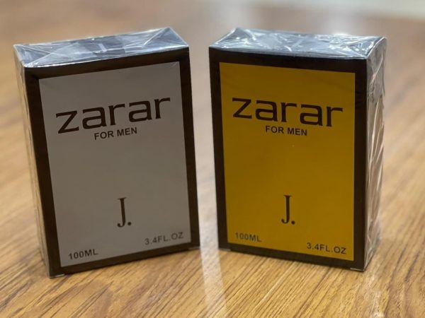 J. Perfume Zarar By Junaid Jamshed Gold & Silver Edition (pack Of 2) Free Shipping